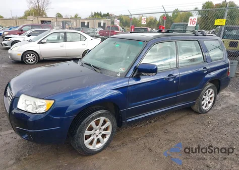 2006 Subaru Forester 2.5X from USA, damaged, VIN JF1SG65686H729514
